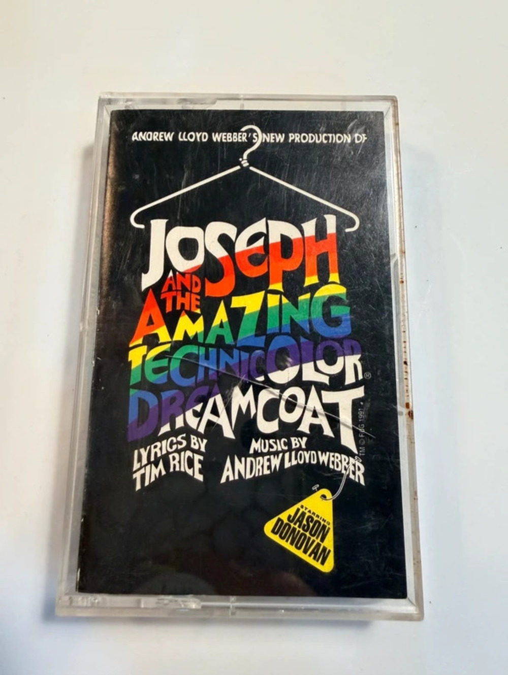 Joseph and the Amazing Technicolor Dreamcoat Vintage Cassette Tape